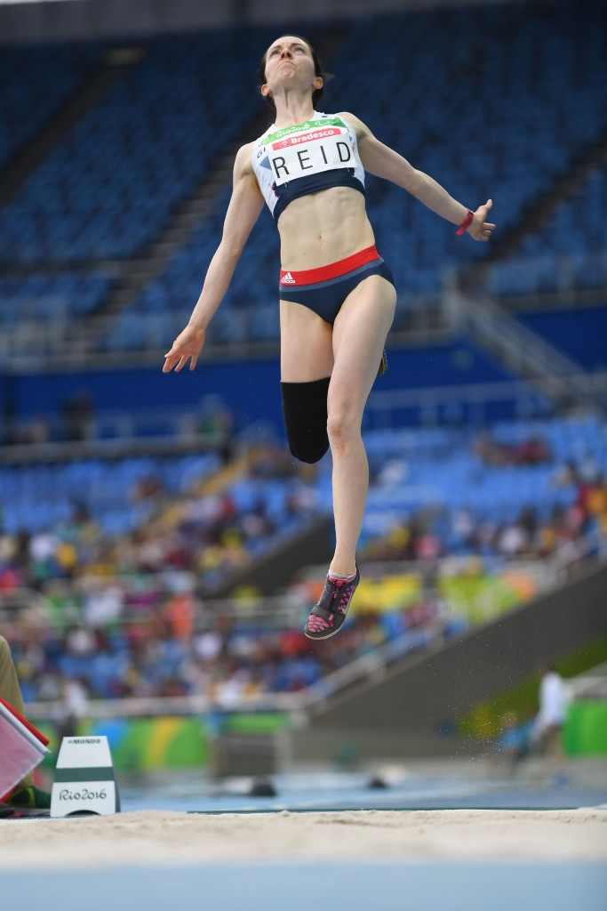 Great Britain's Stef Reid will be hoping for success in the women's long jump T44 ©Getty Images