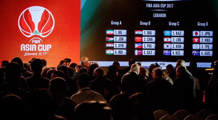 Holders China learn group-stage opponents for 2017 FIBA Asia Cup