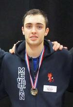 Remi Senegas of France also made it through to the main draw of the competition ©European Fencing