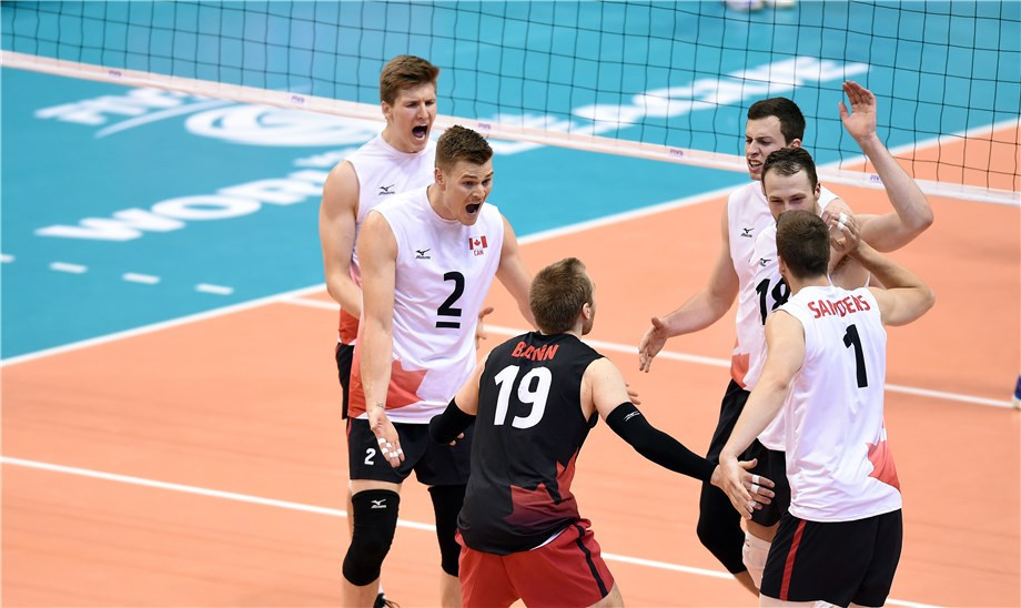 Canada marked their first-ever top-tier FIVB World League match with a five-set victory over Belgium in Serbian city Novi Sad today ©FIVB