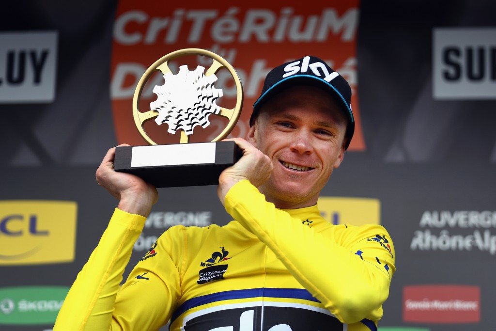 The Criterium du Dauphine, won last year by Britain's Chris Froome, has been suspended because of the ongoing coronavirus pandemic ©Getty Images
