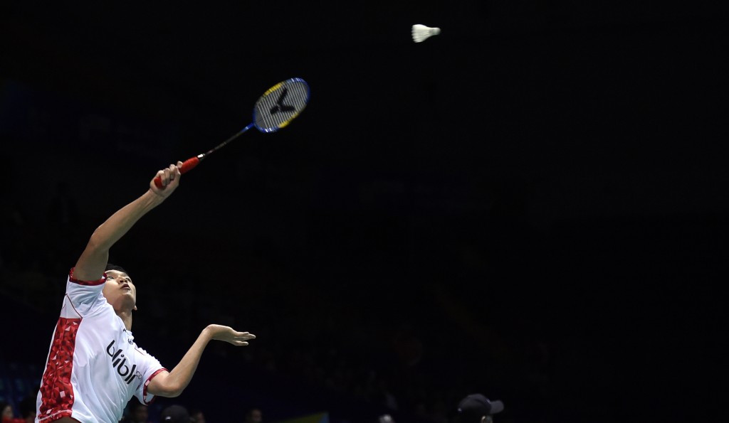 Jonatan Christie is through to the final of the men's singles event ©Getty Images