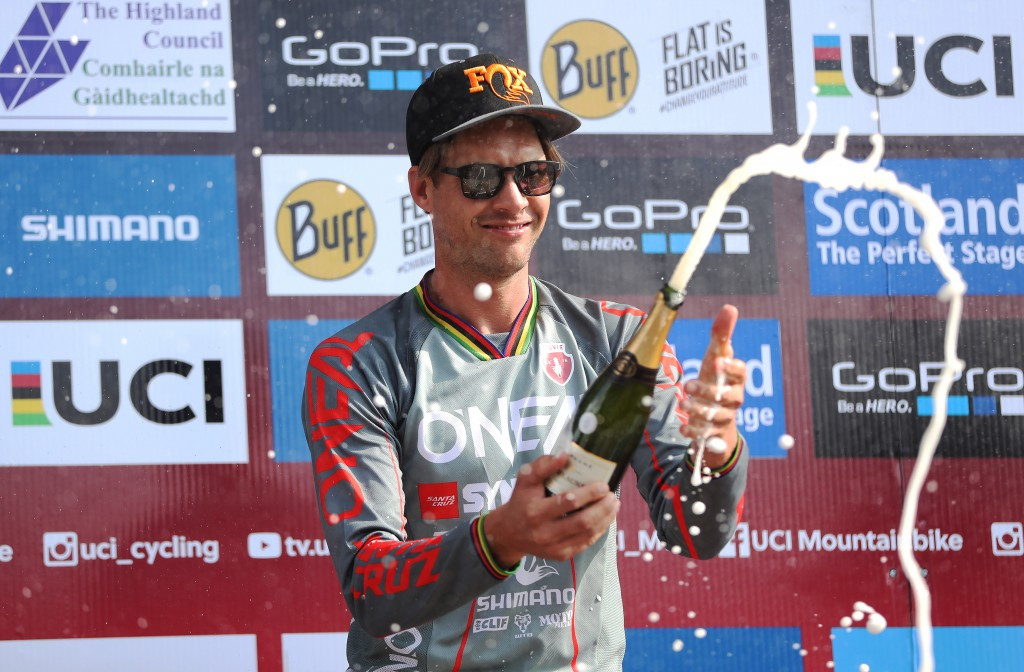 South Africa's Greg Minnaar also continued his 2016 form in Fort William today ©Getty Images