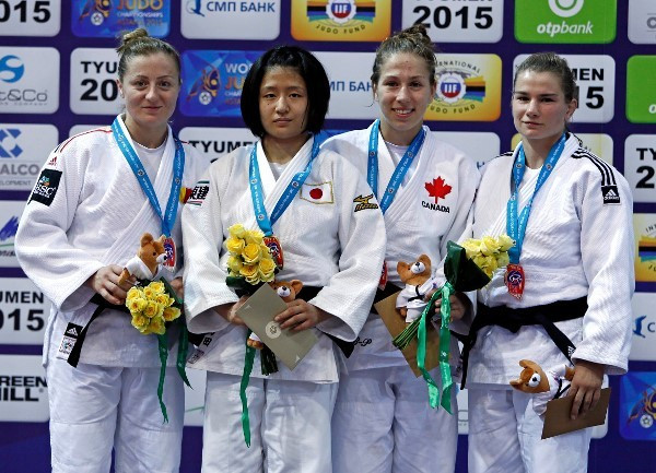Japan's Tsukasa Yoshida won gold in the women's under 57kg category ©IJF 