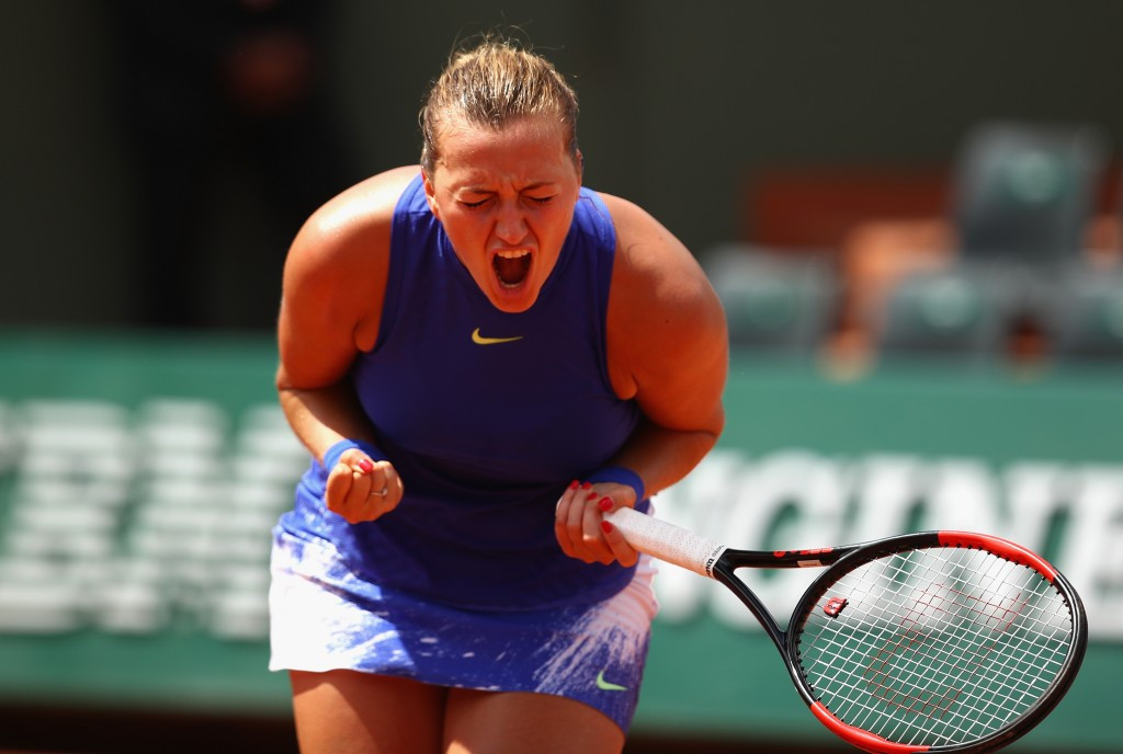 Petra Kvitová made an emotional return to competitive action at the French Open last week ©Getty Images