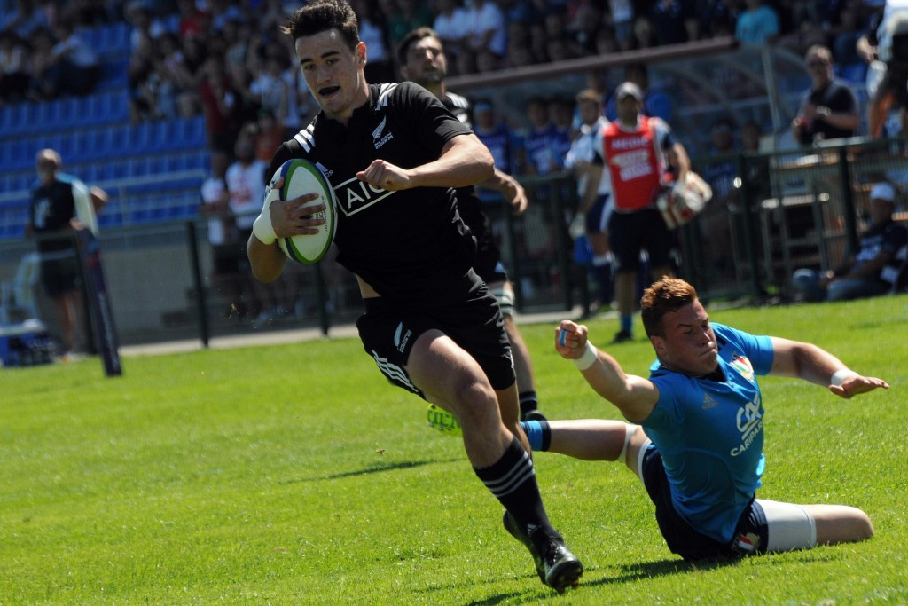 New Zealand secured their second win of the tournament by beating Italy ©World Rugby