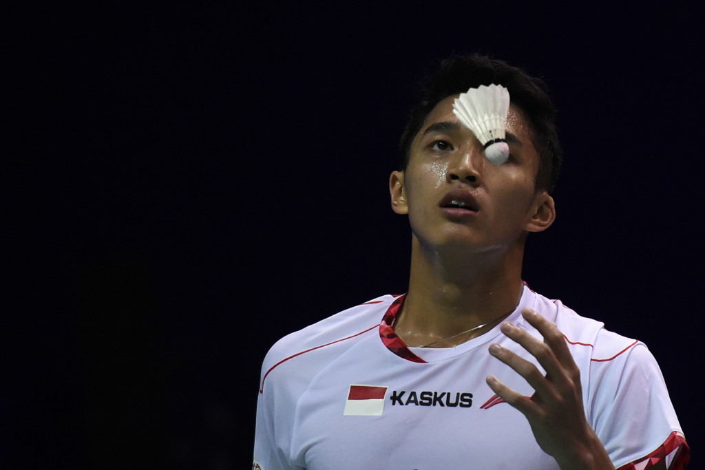 Indonesia's Jonatan Christie, pictured, was beaten in the men's singles final by India's Sai Praneeth Bhamidipati ©Getty Images