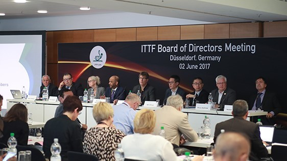 The World Junior Championships was awarded during an ITTF Board of Directors meeting ©ITTF