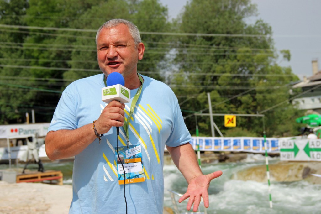 Enrique Prendes has taken a marketing role with the European Canoe Association ©ECA