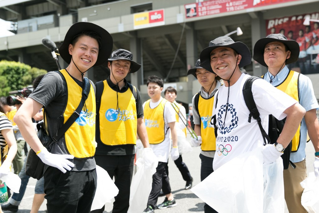 Tokyo 2020 hold litter collection competition to highlight environment protection