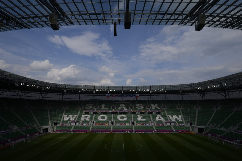 The delegation from the International World Games Association were impressed by the planning for the Opening Ceremony, due to take place at the Wrocław Stadium on July 20 ©Getty Images