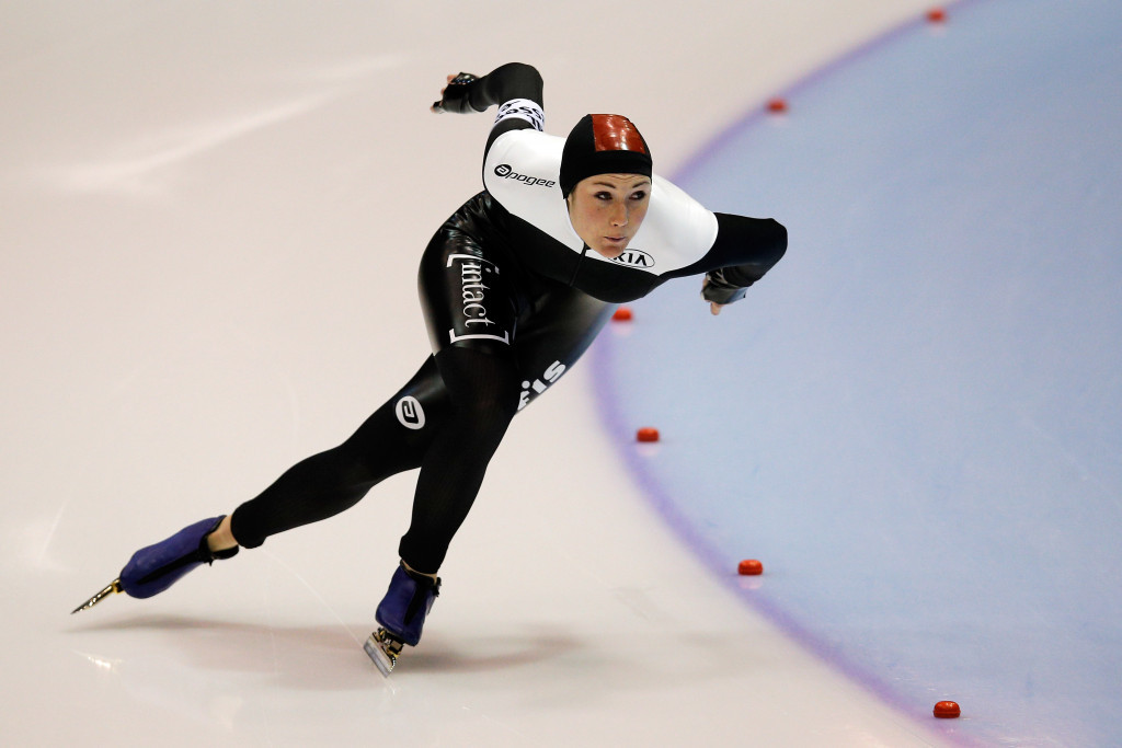 Anastasia Bucsis has accepted a role with Speed Skating Canada ©Getty Images