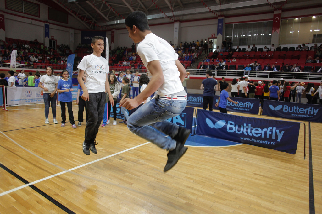 Youngsters tried out a number of activities and sports ©TOC