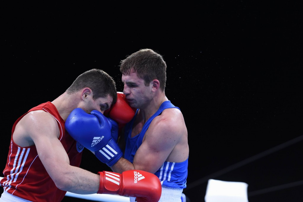 The Azerbaijani boxers were on top form again at the semi-finals of the Baku 2015 test event 