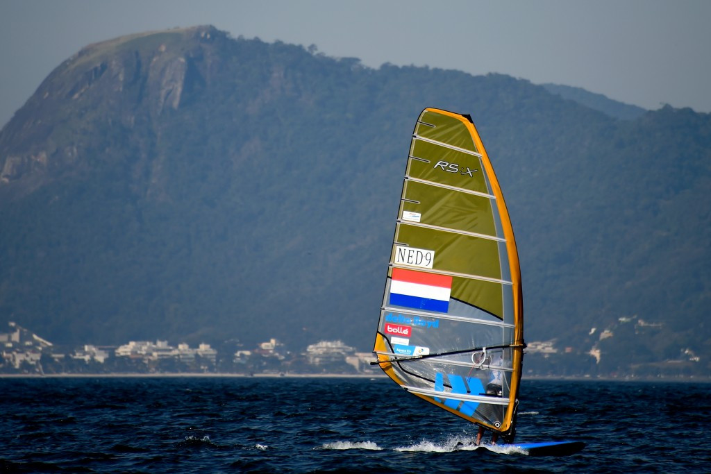 Kiran Badloe starts as the favourite in the men's race ©World Sailing