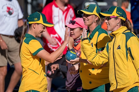 Australia were the dominant team at the Gold Coast Multi-nations tournament ©Bowls Australia