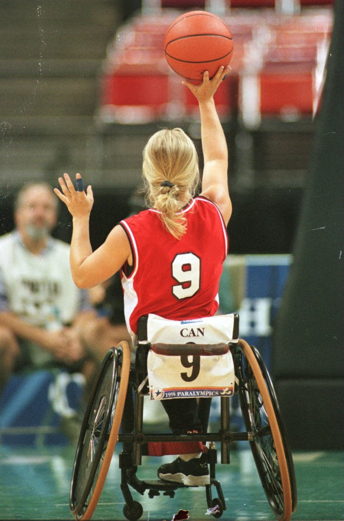Pfizer Canada has provided funding to Canadian Paralympic teams as far back as Atlanta 1996 ©Getty Images