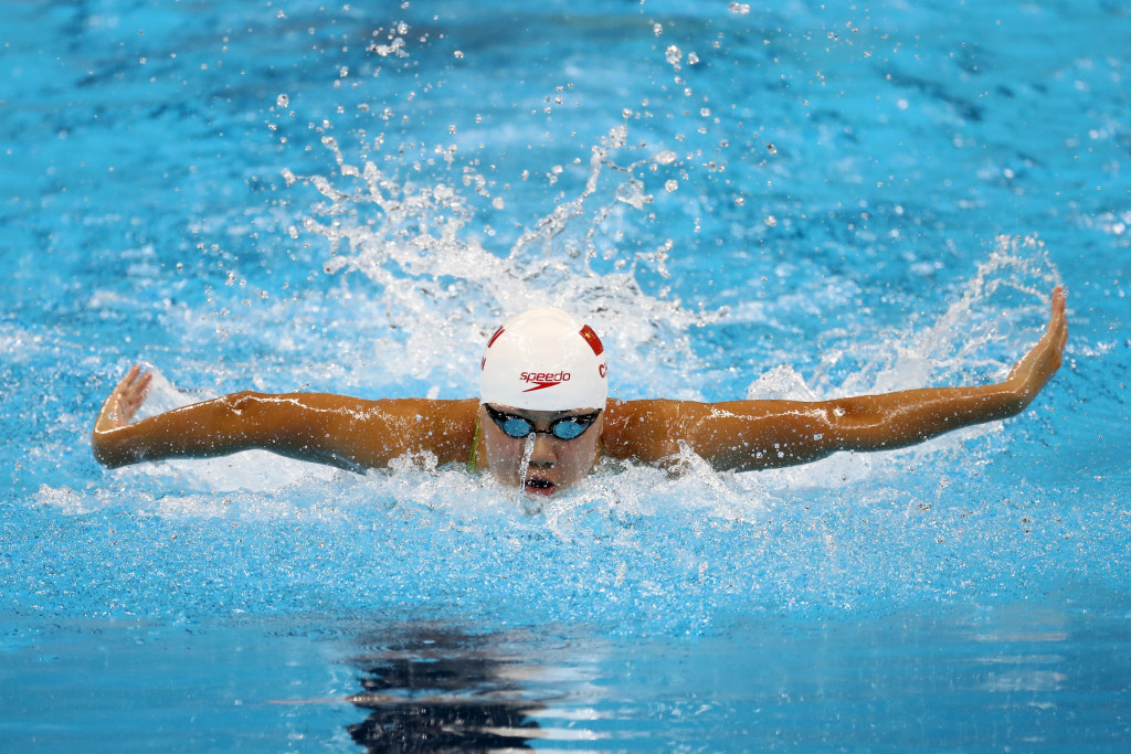 Chen Xinyi is one of several Chinese swimmers to be sanctioned after testing positive for hydrochlorothiazide ©Getty Images