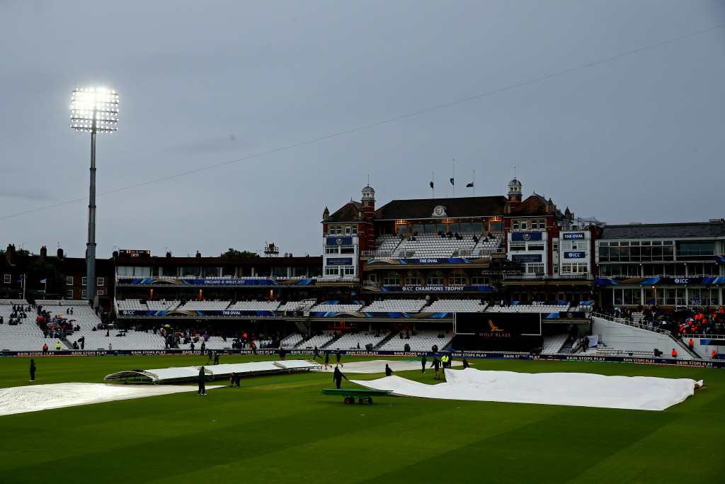 The covers have been a familiar sight throughout the first 10 days of the tournament ©Getty Images