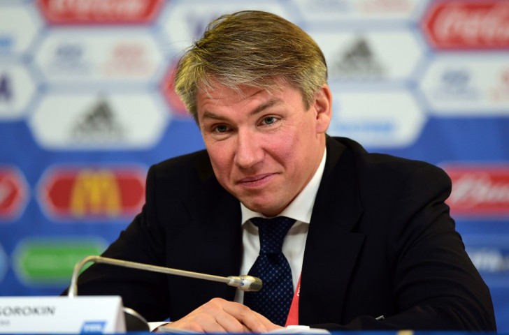 Alexey Sorokin, chief executive of Russia's Organising Committee for the 2018 World Cup, has expressed dismay over the lack of star names in Germany's squad ©Getty Images