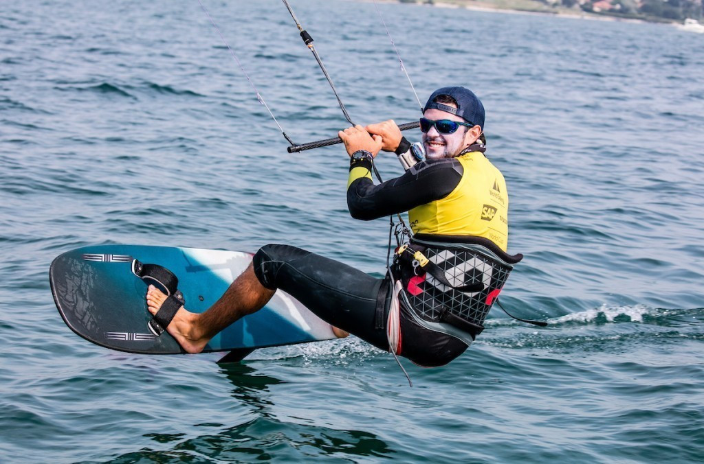 Nico Parlier won kiteboarding gold with ease ©World Sailing