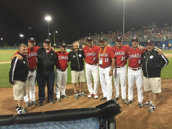 Canadian players and fans seemed to scarcely believed how they had managed to win afterwards ©Baseball Canada