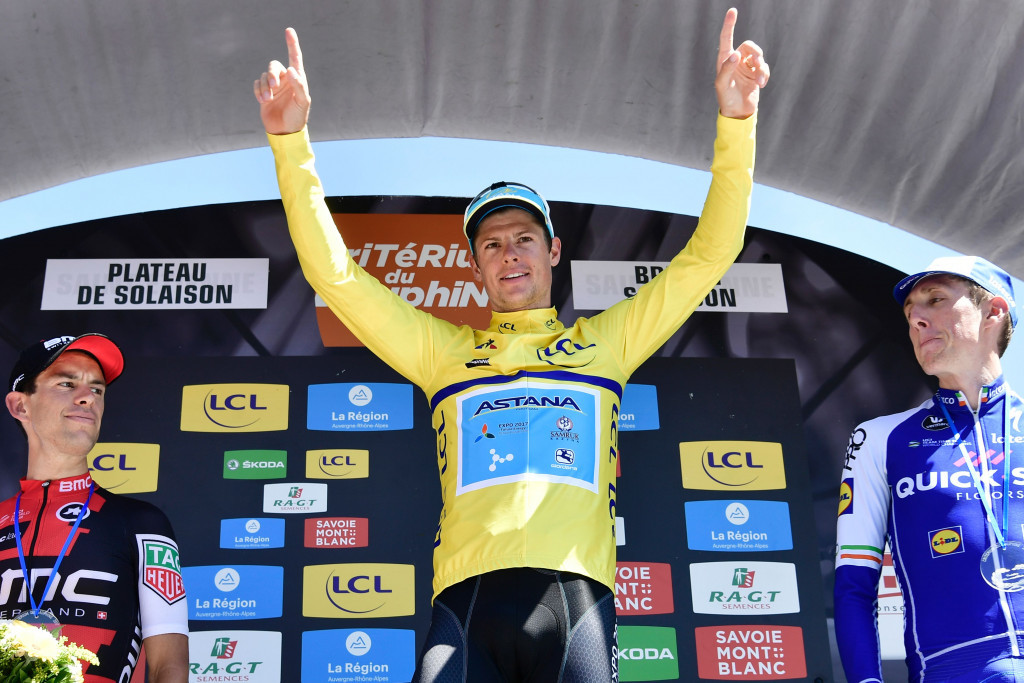 Jakob Fuglsang became the first Danish rider to win the Critérium du Dauphiné ©Getty Images