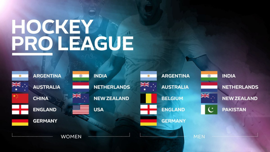 The teams for the Hockey Pro League have been announced by the FIH ©FIH