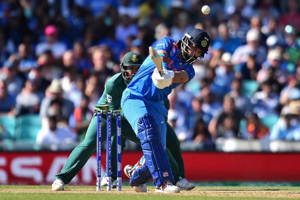 India thrash South Africa to reach ICC Champions Trophy semis