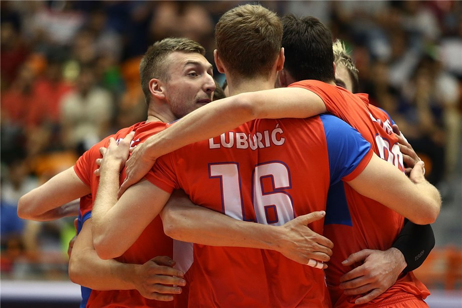 Serbia defeated Belgium with ease today ©FIVB