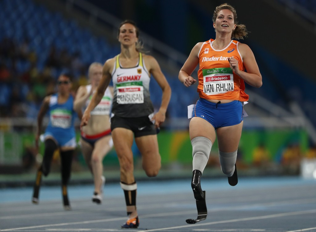 The money was raised through the sale of extra Dutch kit from last year's Paralympic Games in Rio de Janeiro ©Getty Images