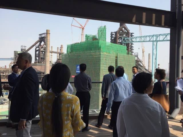 Members of the Coordination Commission for Beijing 2022 toured venues in the Chinese capital today ©ITG