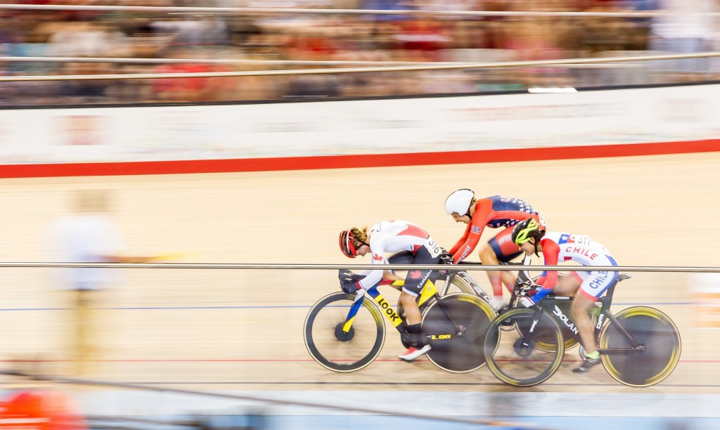 The United States Sarah Hammer won the women's omnium ©Getty Images