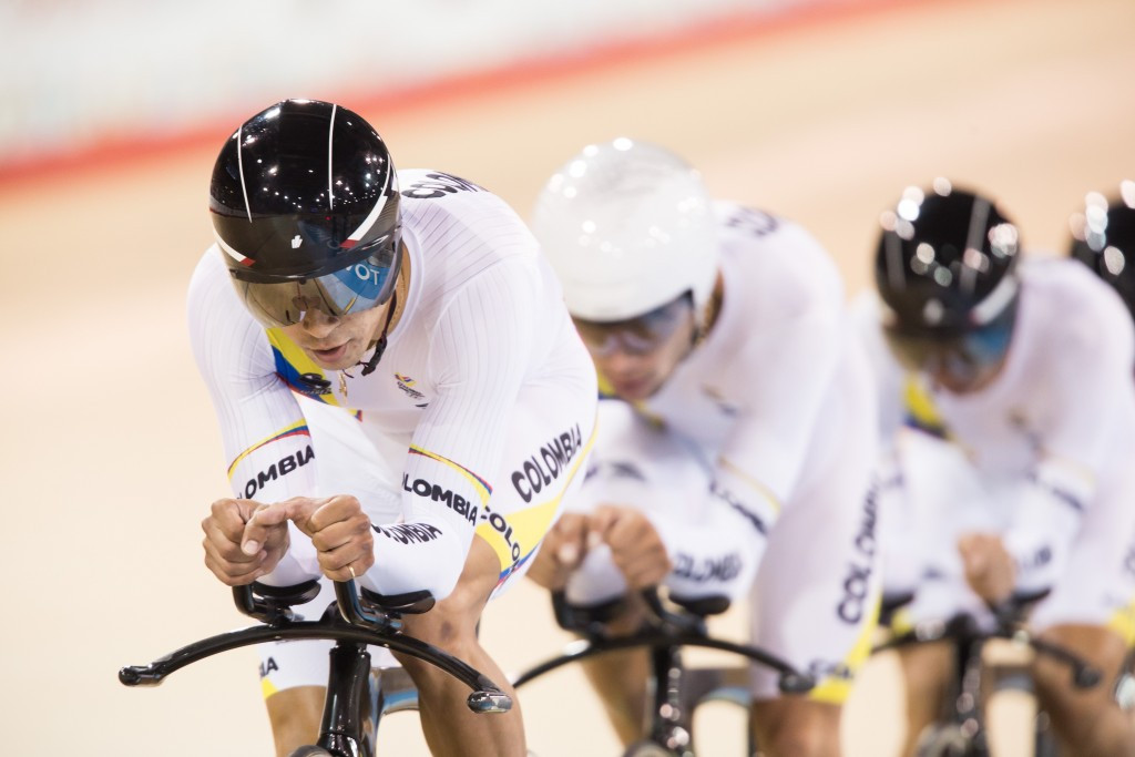Colombia won men's team pursuit gold ©Getty Images