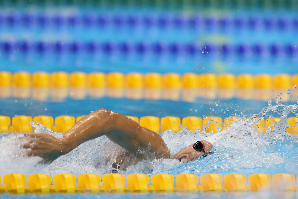 Michelle Konkoly triumphed in the women’s S9 100m freestyle event ©Getty Images