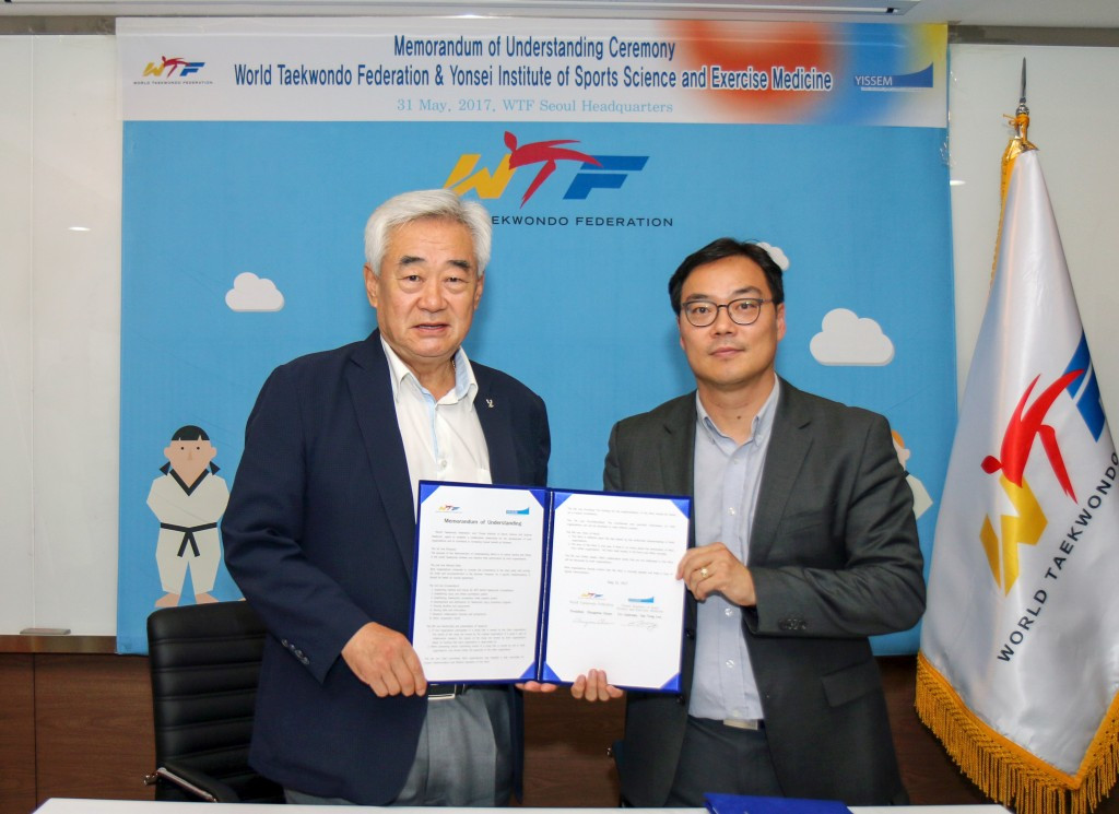 World Taekwondo Federation sign MoU with research institute to boost athlete safety