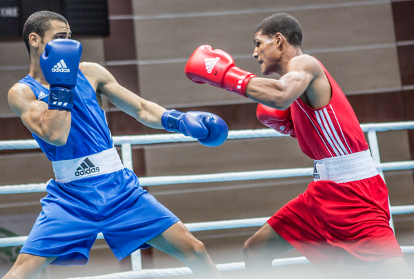 The deal will see Adidas provide the latest equipment to the competing athletes ©AIBA