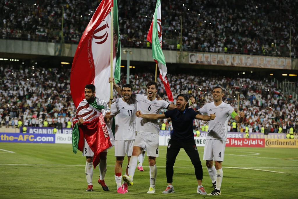 Iran become second team to qualify for 2018 FIFA World Cup