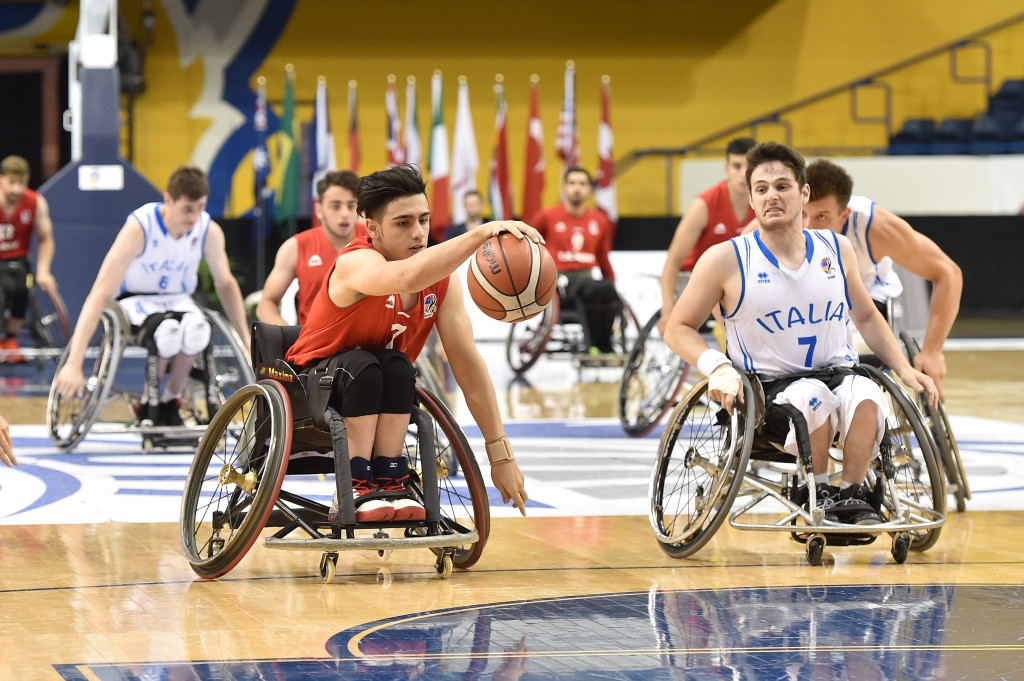 Iran pictured facing Italy at the IWBF Under 23 World Championships ©IWBF/Twitter