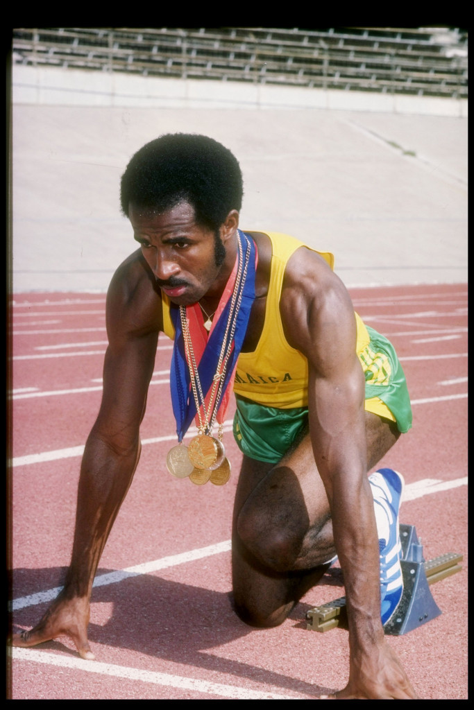 Don Quarrie, the Olympic 200 metres gold medallist at Montreal 1976, was among the great Jamaican athletes to achieve success during Michael Fennell's 40-year tenure as President of the JOA ©Getty Images