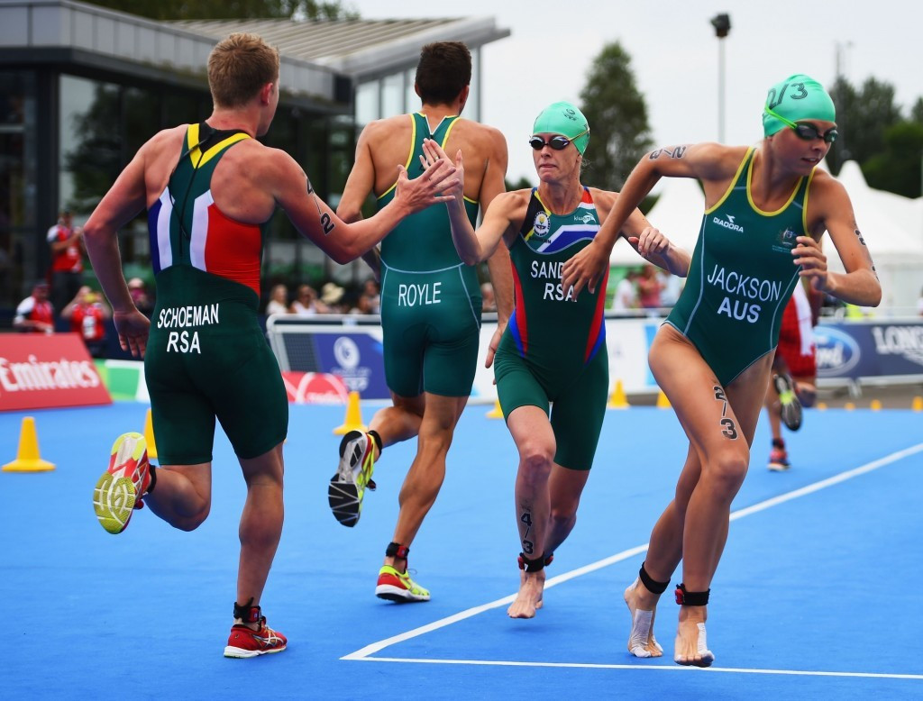 Mixed relays in triathlon was successful at the 2014 Commonwealth Games in Glasgow ©Getty Images