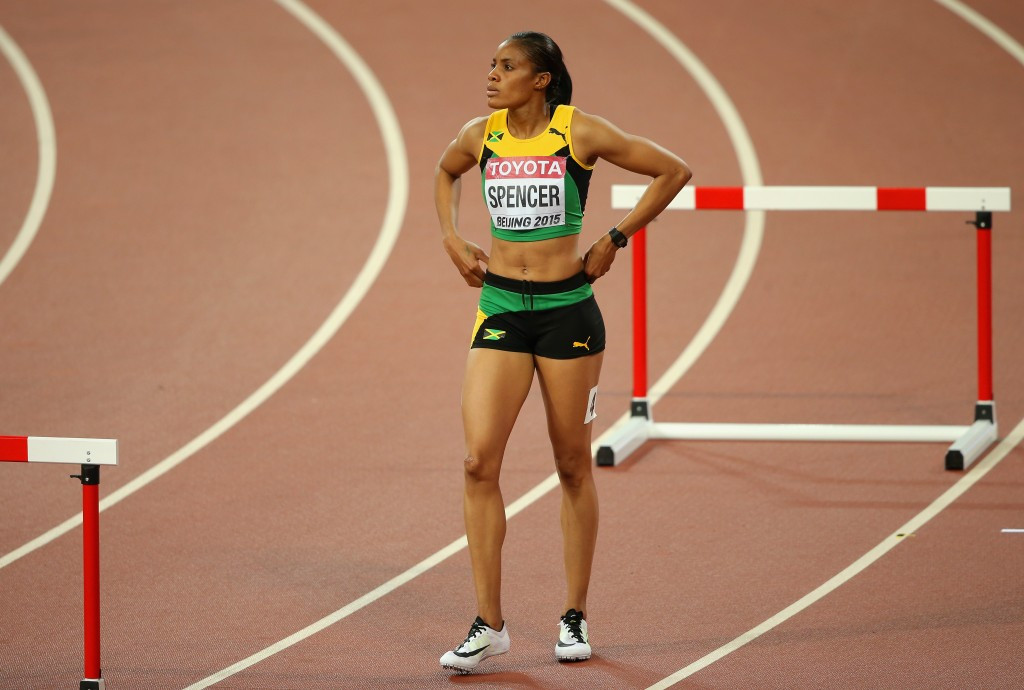 Kaliese Spencer is now free to return to competition ©Getty Images