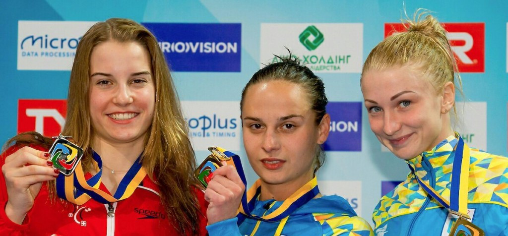 Hosts Ukraine claim two gold medals at European Diving Championships 