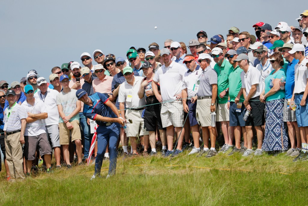 Dustin Johnson posted a three-over 75 ©Getty Images
