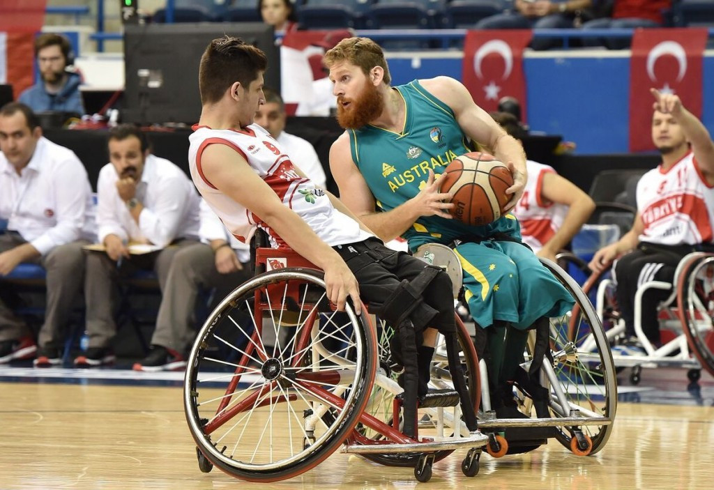 Turkey beat Australia in the semi-final ©IWBF