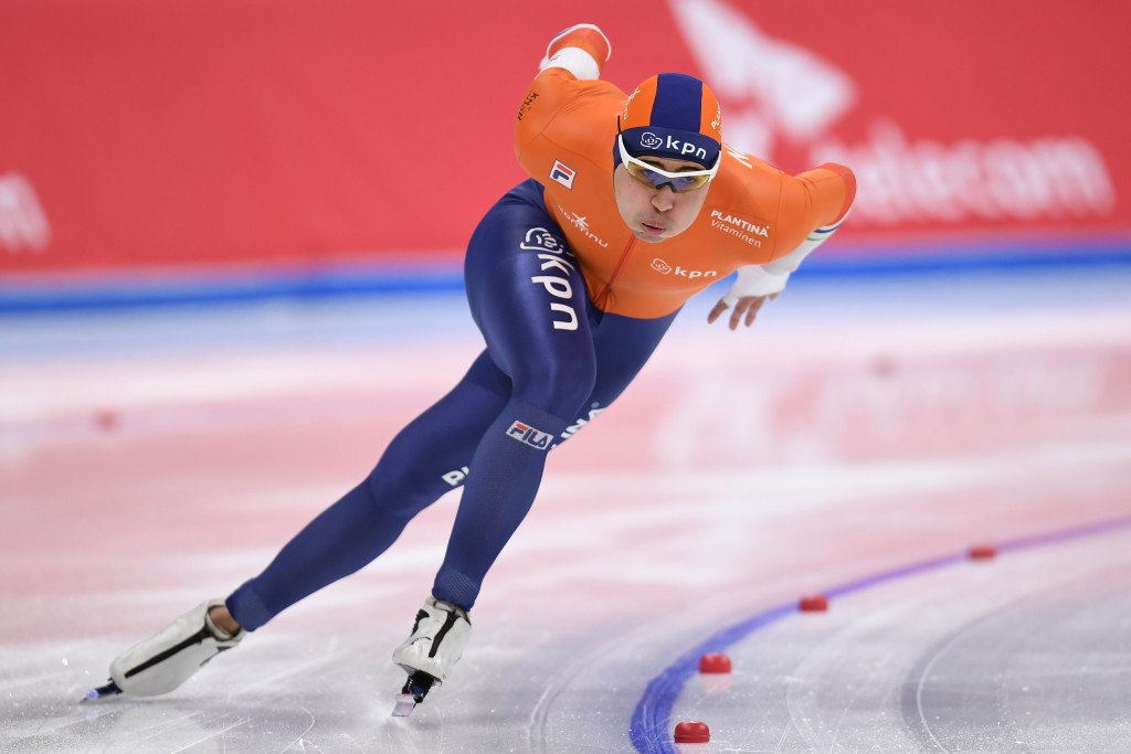 Kai Verbij is one of two long track skaters to have world records confirmed ©Getty Images