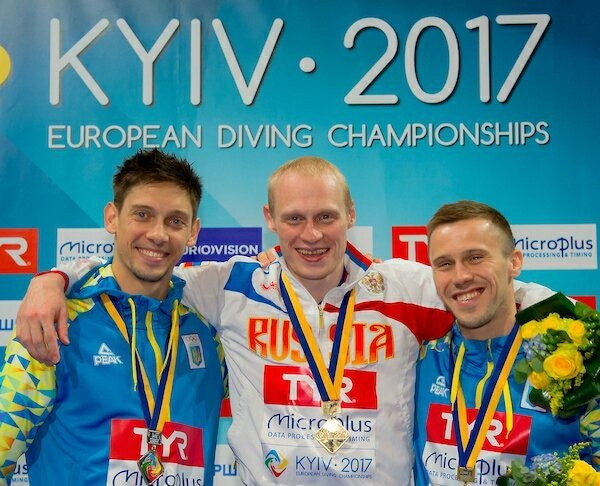 Zakharov holds off home challenge to win at European Diving Championships