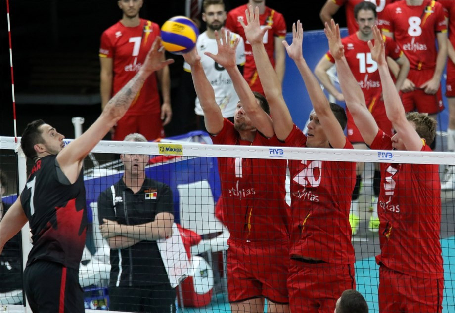 Hosts Belgium lose in five sets as FIVB World League continues