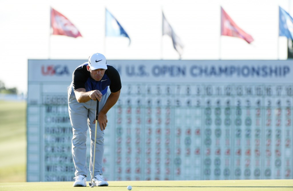 Paul Casey is one of four men tied for the lead at the US Open ©Getty Images
