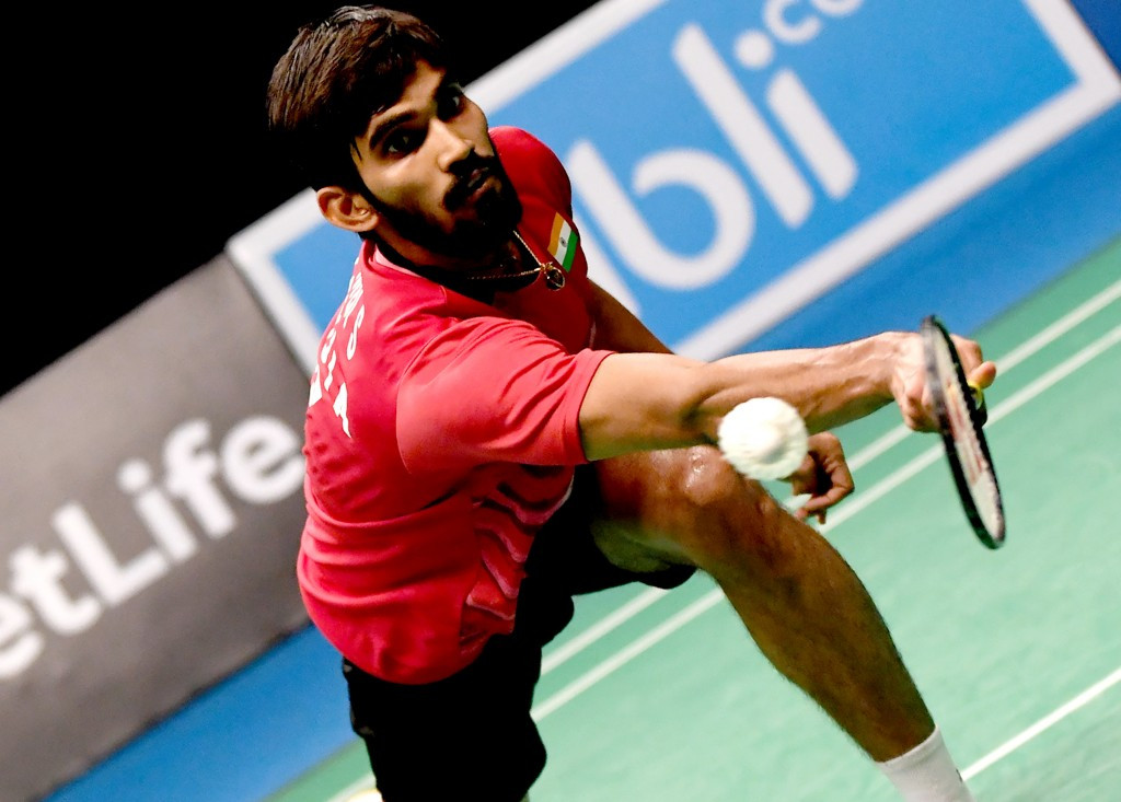 Srikanth Kidambi knocked out South Korea's second seed Son Wan-ho ©Getty Images